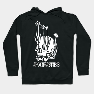 Skull with Flowers Apokatastasis Hoodie